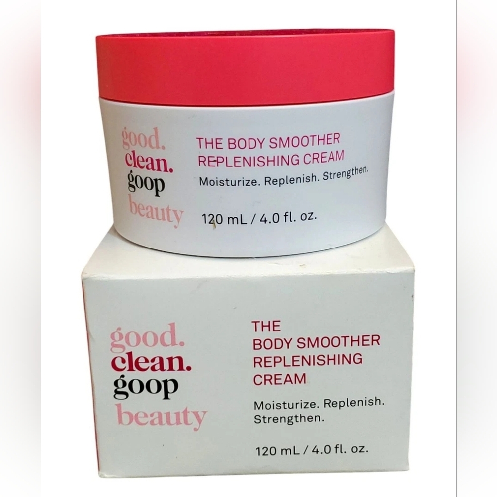 good.clean.goop beauty The Body Smoother Replenishing Cream 4oz NIB Moisturizer